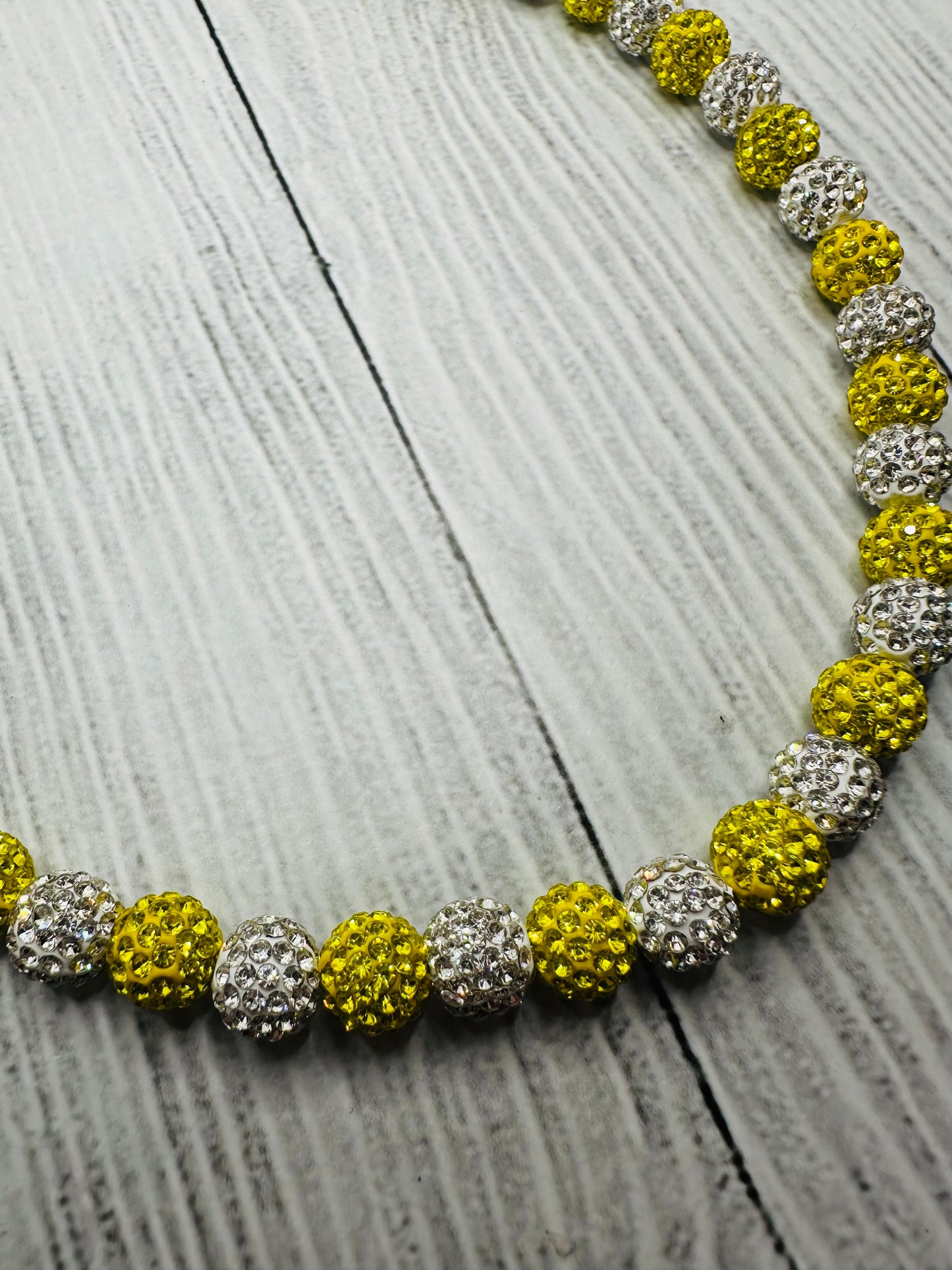 Sunny Days Rhinestone Necklace