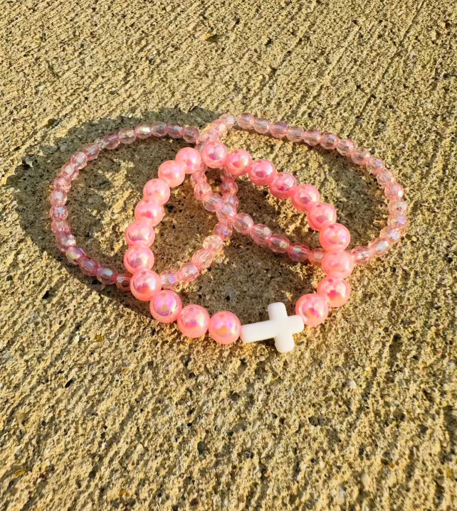 Pink Skies Bracelet Set